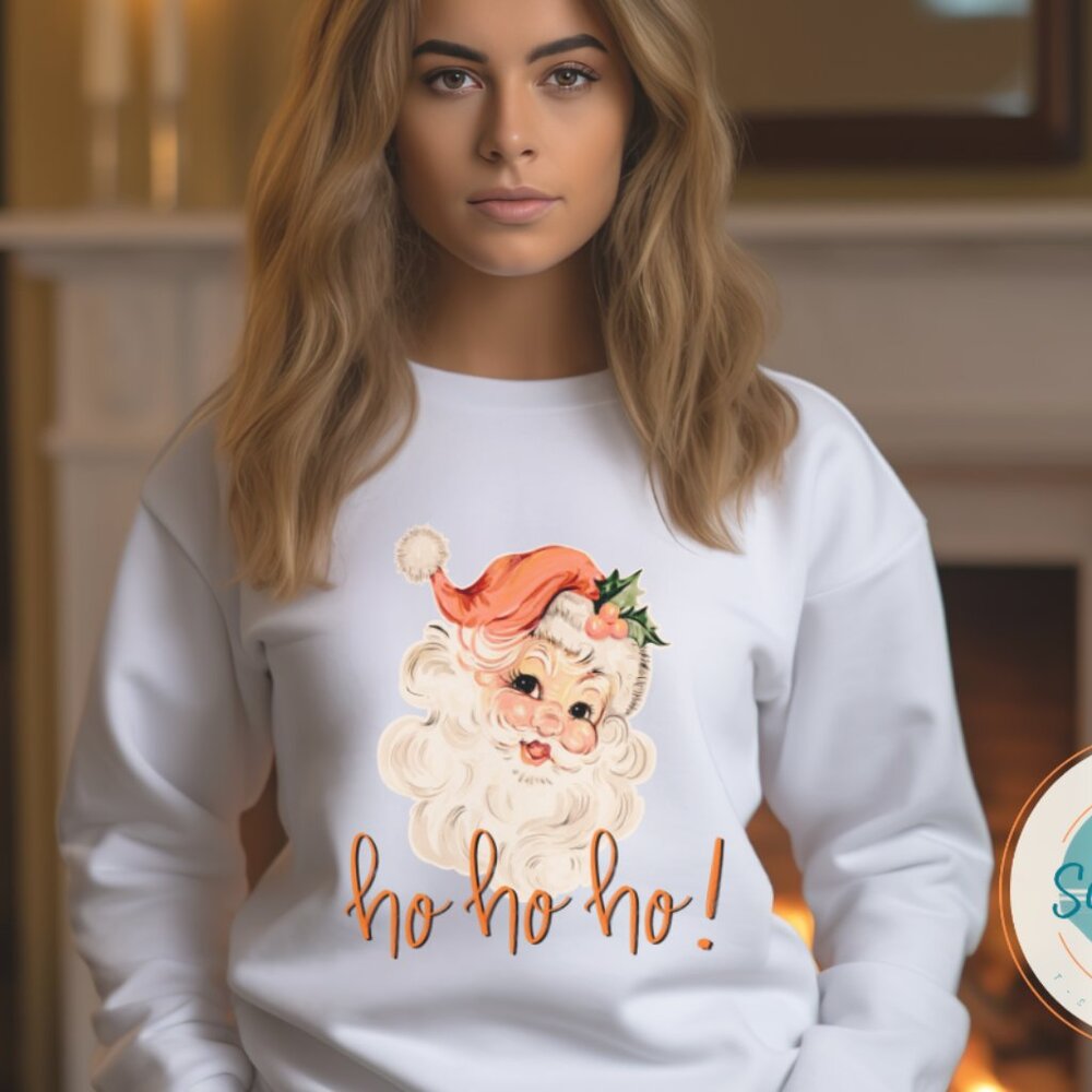 Vintage Santa Christmas Sweatshirt